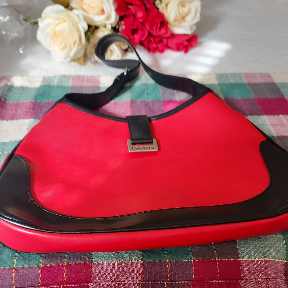 Bebe Red Womens Handbag